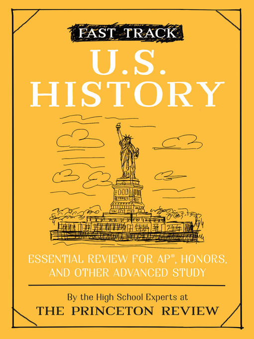Title details for Fast Track: U.S. History by The Princeton Review - Wait list